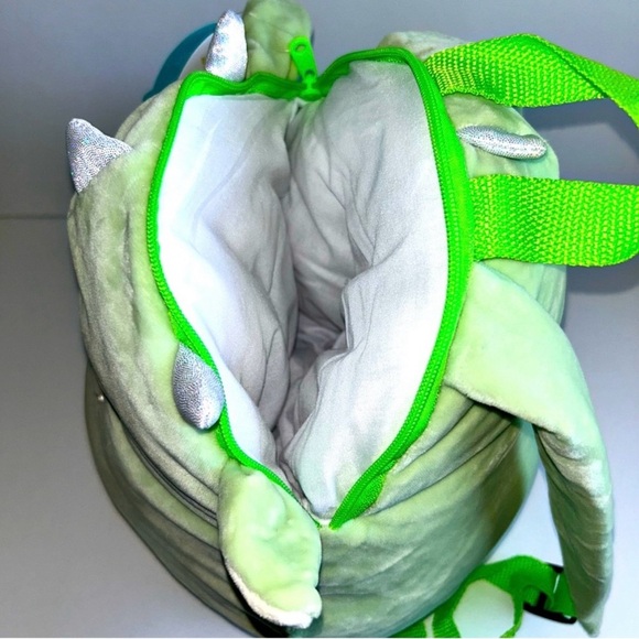 Squishmallow Drew Green Dragon Backpack. BNWT - Picture 5 of 9